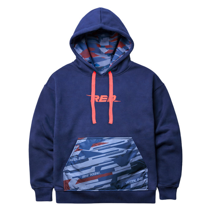 RED Oversized Hoodie - Digicamo