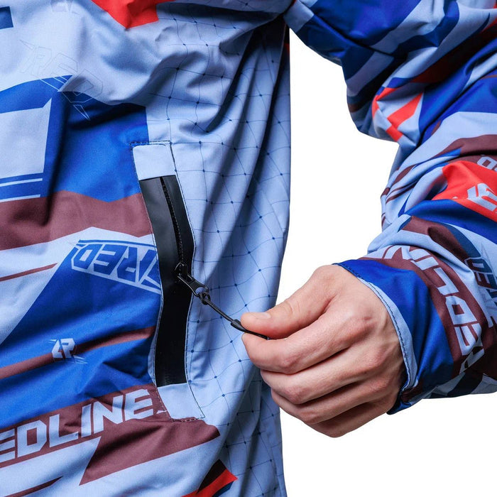 RED Windbreaker Jacket - Digicamo