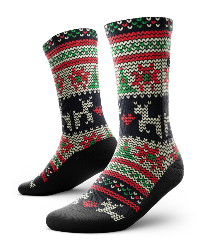 Reindeer Athletic Crew Socks