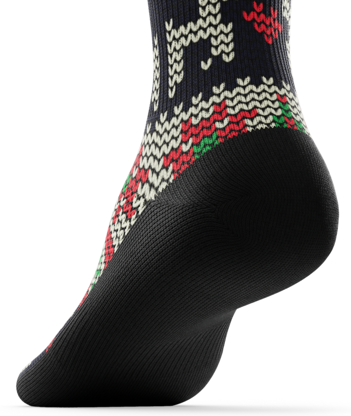 Reindeer Athletic Crew Socks