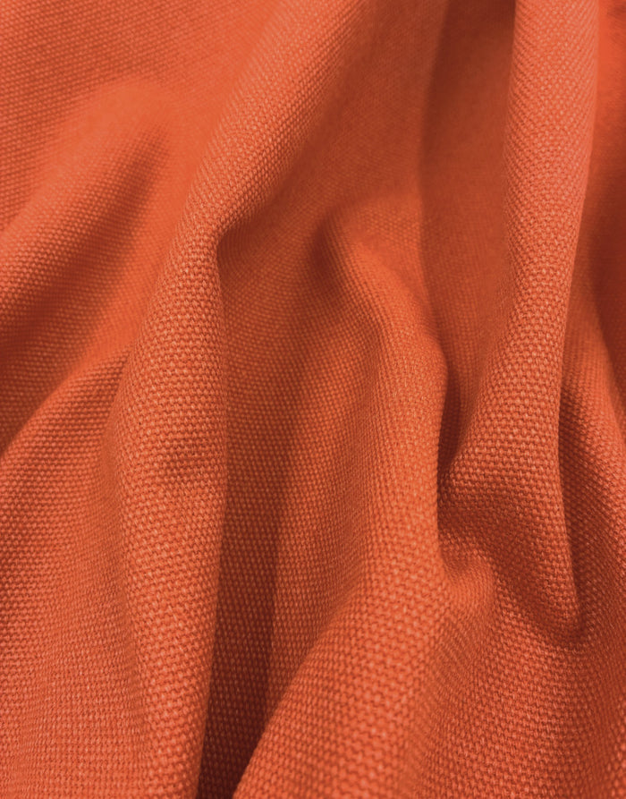 Remnant 50cm - Clementine Heavy Canvas Fabric, Light & Lush