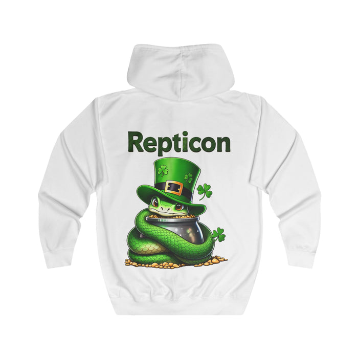 Repticon Unisex Full Zip Hoodie w/ Snake