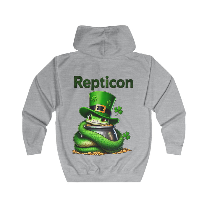 Repticon Unisex Full Zip Hoodie w/ Snake