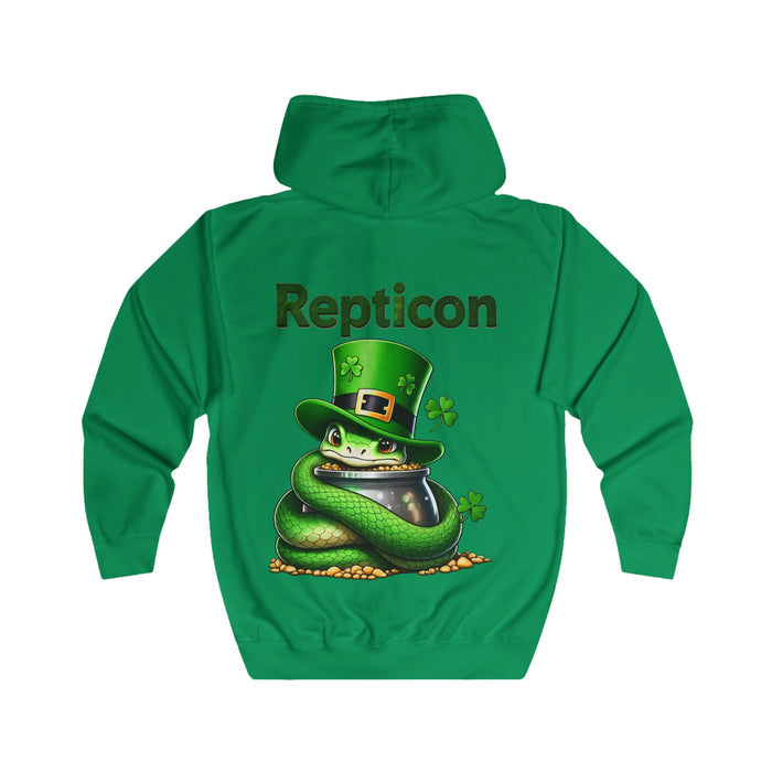 Repticon Unisex Full Zip Hoodie w/ Snake