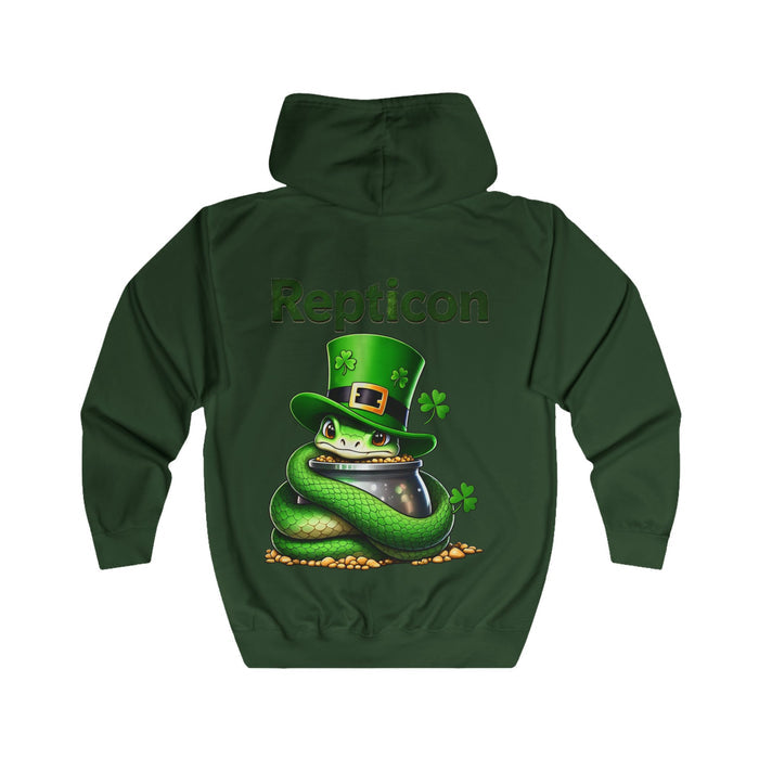 Repticon Unisex Full Zip Hoodie w/ Snake