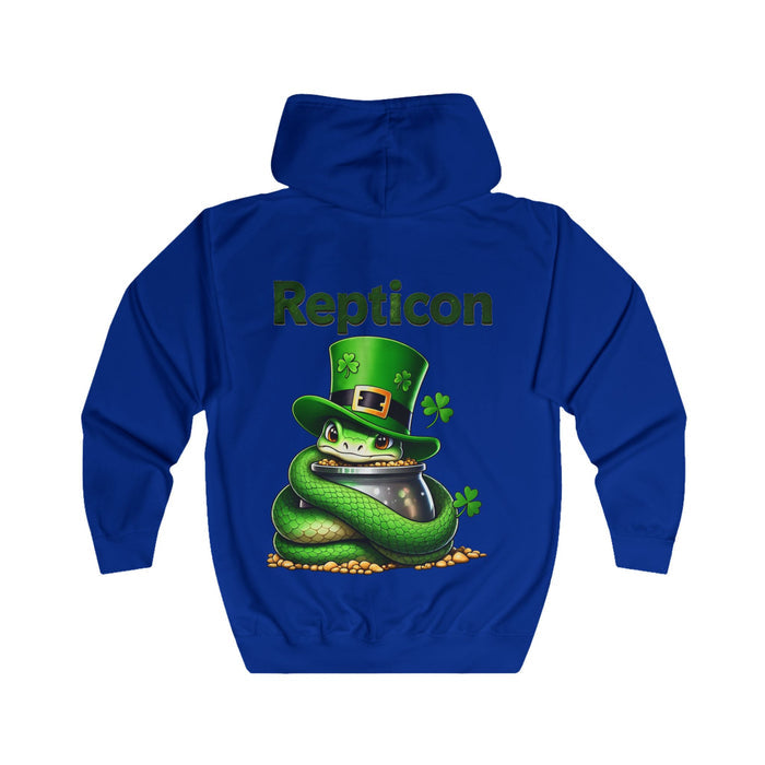 Repticon Unisex Full Zip Hoodie w/ Snake