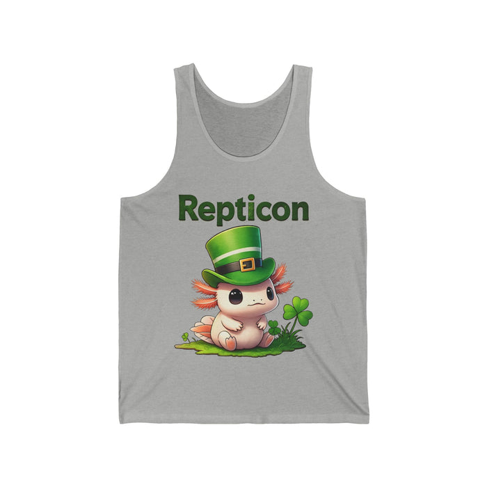 Repticon Unisex Jersey Tank w/ Axolotl