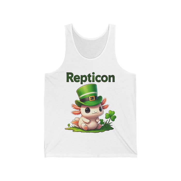 Repticon Unisex Jersey Tank w/ Axolotl