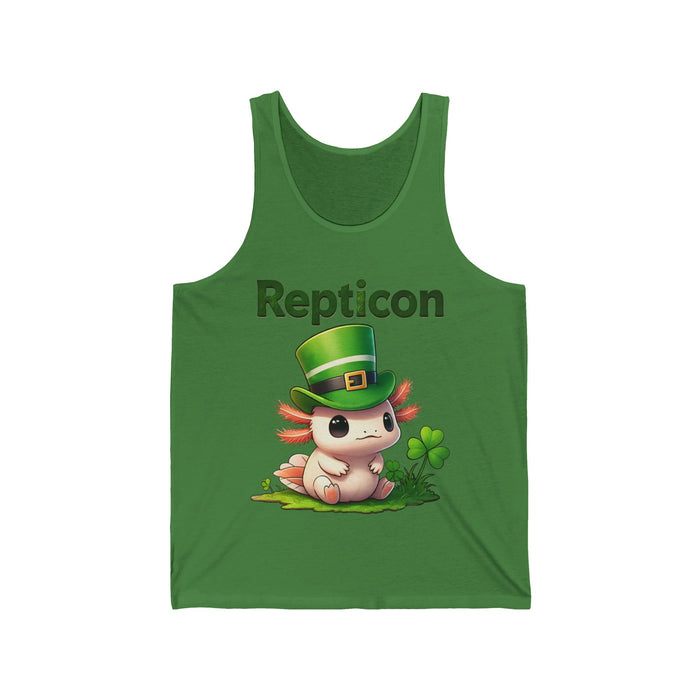 Repticon Unisex Jersey Tank w/ Axolotl