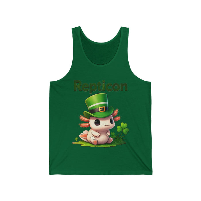 Repticon Unisex Jersey Tank w/ Axolotl