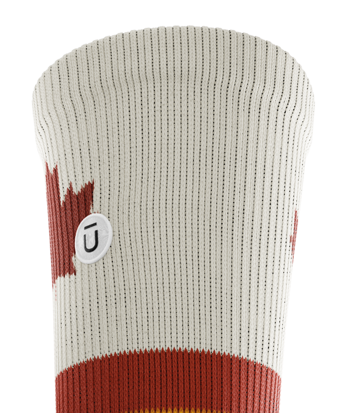 Retro Canada Athletic Crew Socks