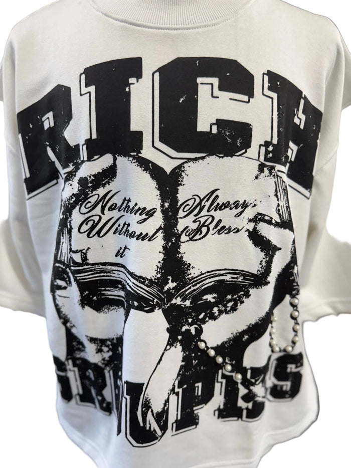 Rich Groupies Pearl Shirt