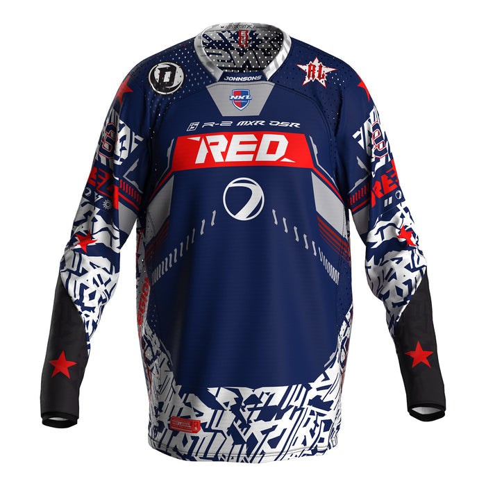 RLGN × RED Action Jersey - JOHNSON #3 (Dark 2026)