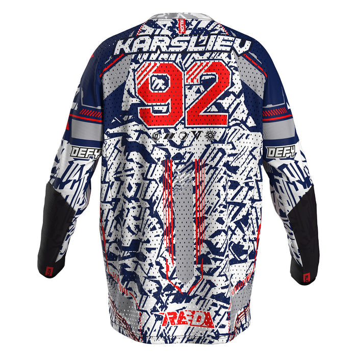 RLGN × RED Action Jersey - KARSLIEV #92 (Dark 2026)