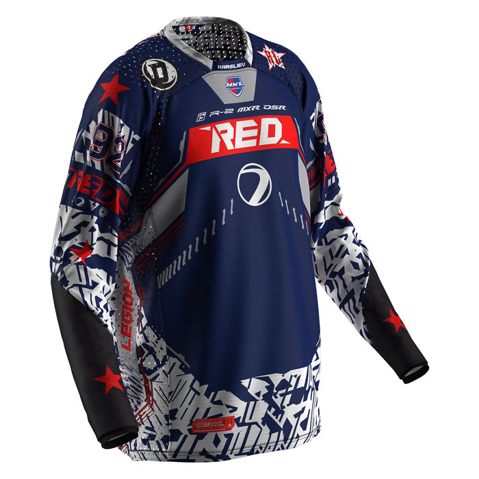 RLGN × RED Action Jersey - KARSLIEV #92 (Dark 2026)