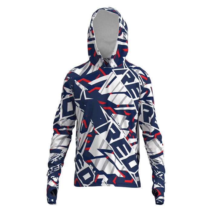 RLGN × RED Sunshader Hoodie - Star Metal