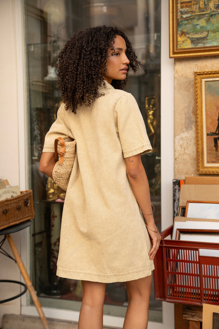 Robe Nadila - Beige