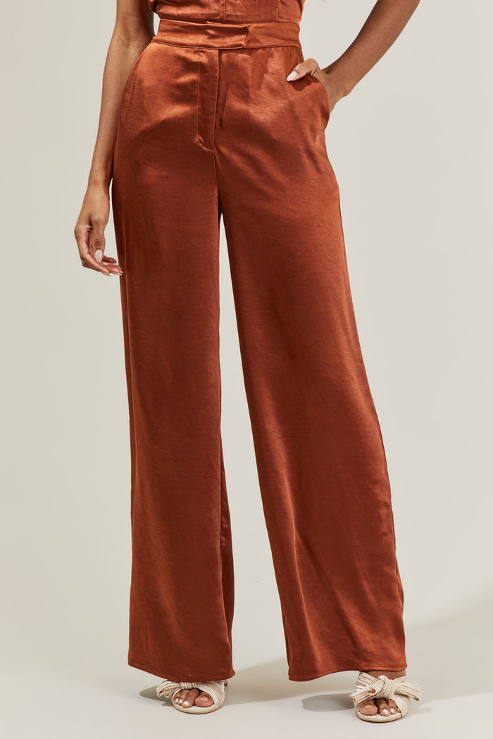 Rosalia Satin Pants