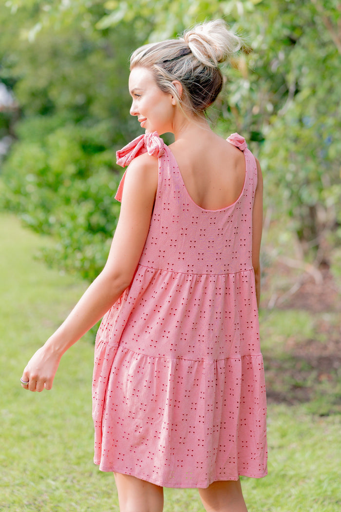 Rosé Reverie Dress