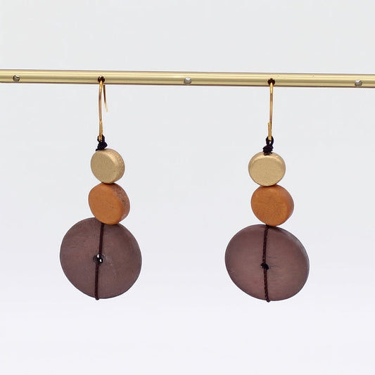 Rust Cerelia Splendor Earrings