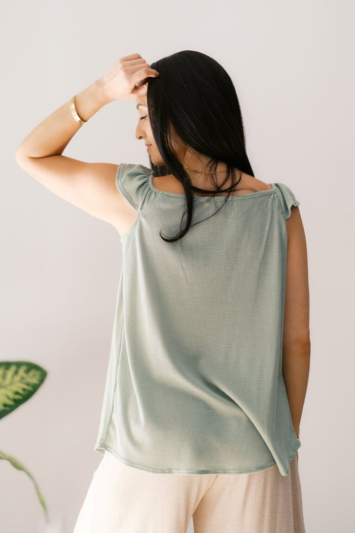 Sage The Day Top