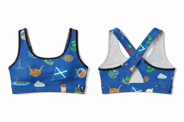 Bonnie Scotland crop top
