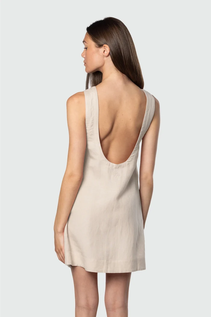 Scoop Back Mini Dress Dresses - Detail