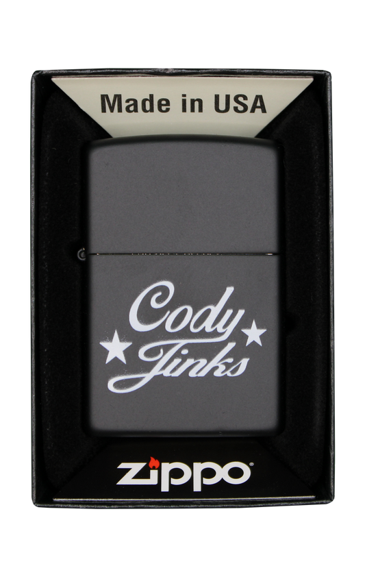 Script Zippo Lighter