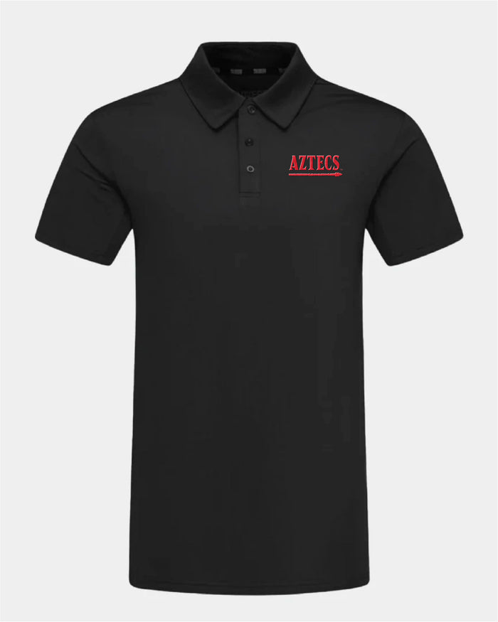 SDSU Crest 2.0 Polo Black
