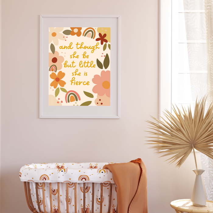 She is Fierce art print