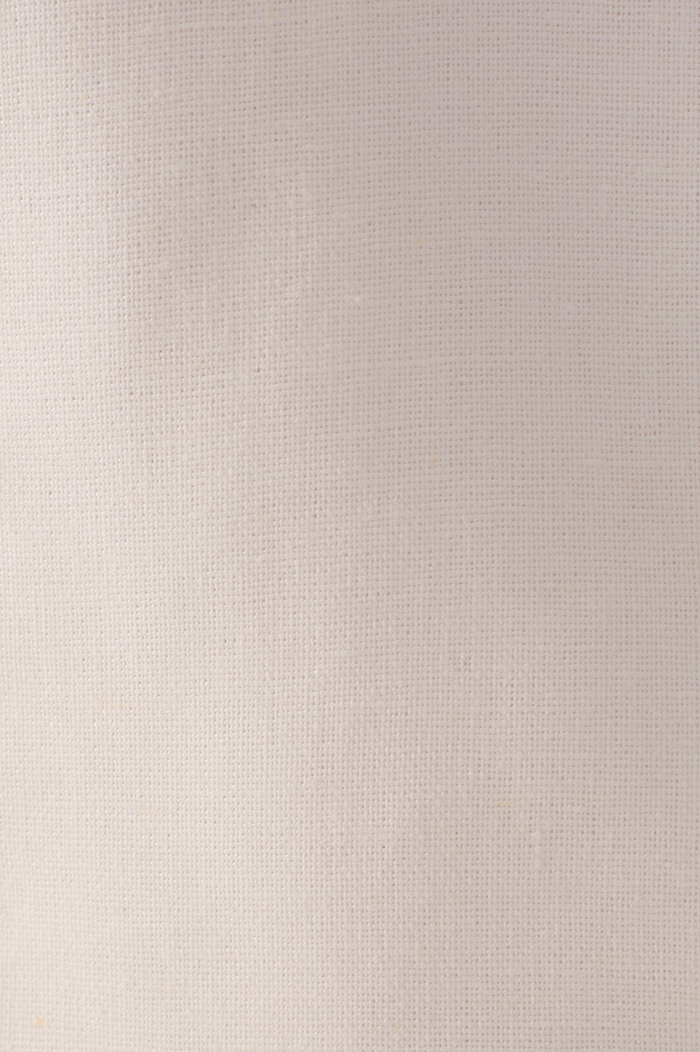 Shell-Button Linen Vest