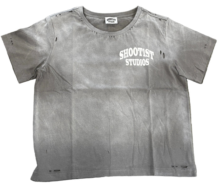 Shoot1st Studios Tee "Vintage Grey Everyday"