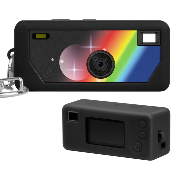 Kodak Charmera Silicone Camera Case | ALKOO – Black – protective case product view