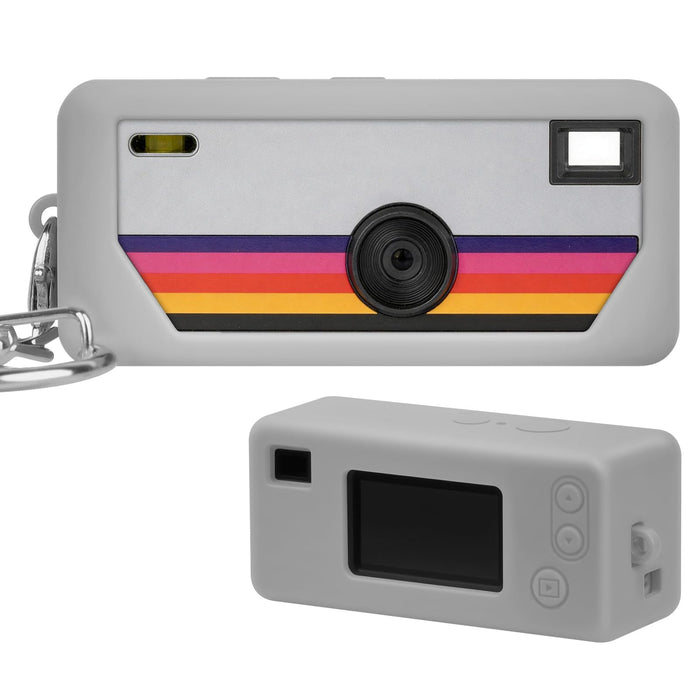 Kodak Charmera Silicone Camera Case | ALKOO – Grey – protective case product view