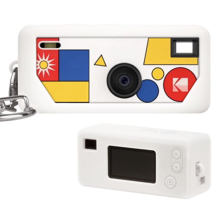 Kodak Charmera Silicone Camera Case | ALKOO – White – protective case product view