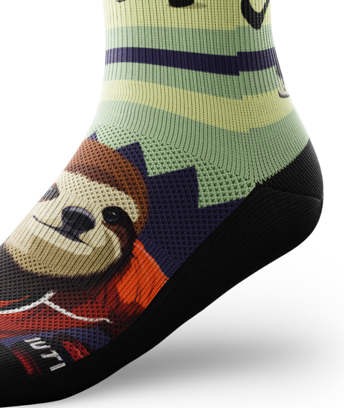 Slow Skater Athletic Crew Socks