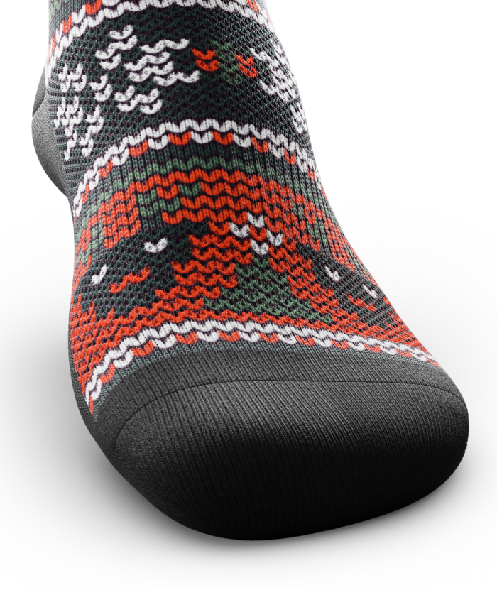 Snowflake Athletic Crew Socks
