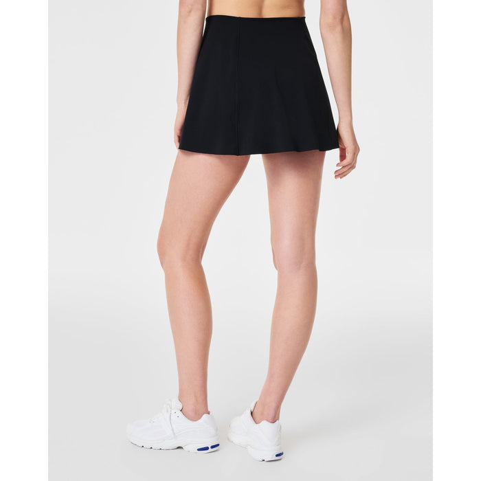 SPANX shape BodyLine Skort with Mid-Tummy Compression – Very Black
