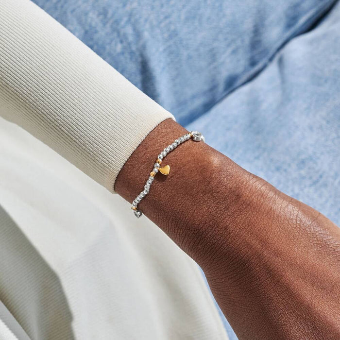 Sparkle Confetti 'Heart Of Gold’ 9743 - Crystal & Gold Bracelet