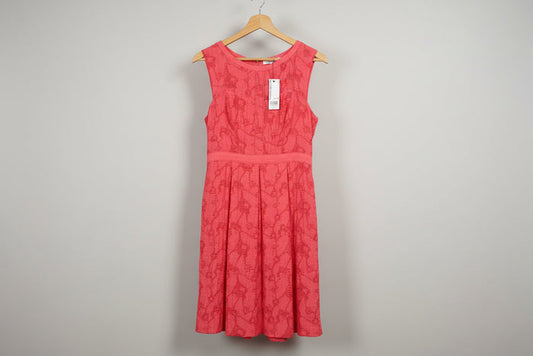 Spotlight by Warehouse Coral sleeveless dress SIZE 10 BNWT