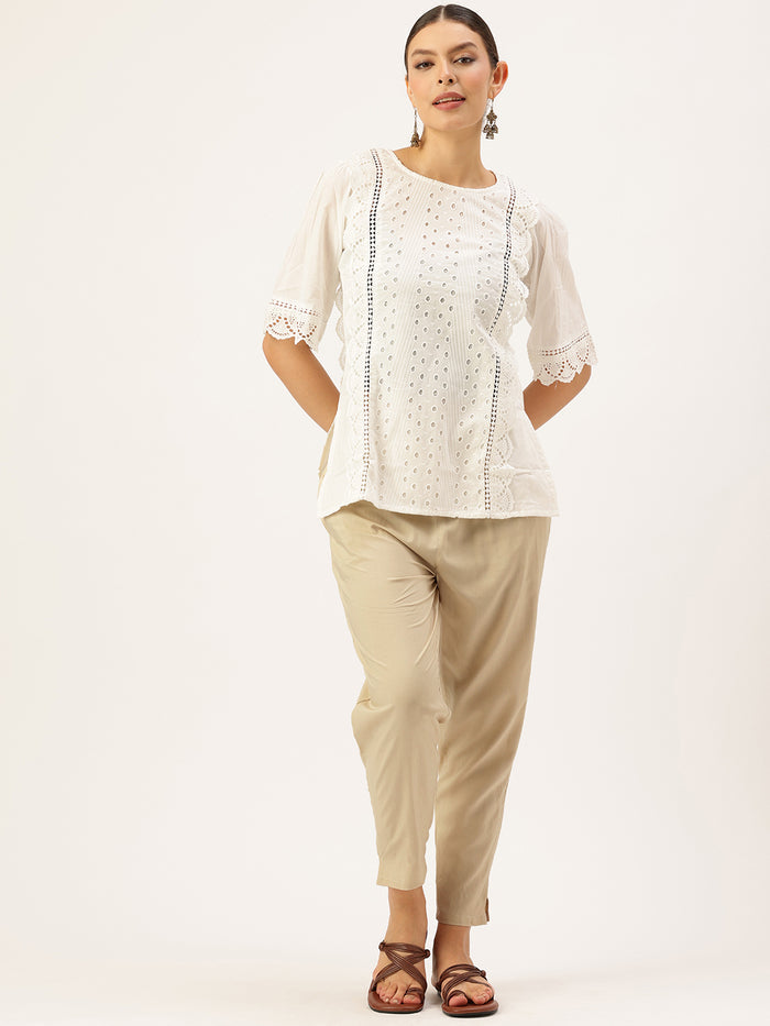Stone Solid Pencil Pant, Stone color pencil pant, Pencil pant, Formal wear pant, Everyday wear pant