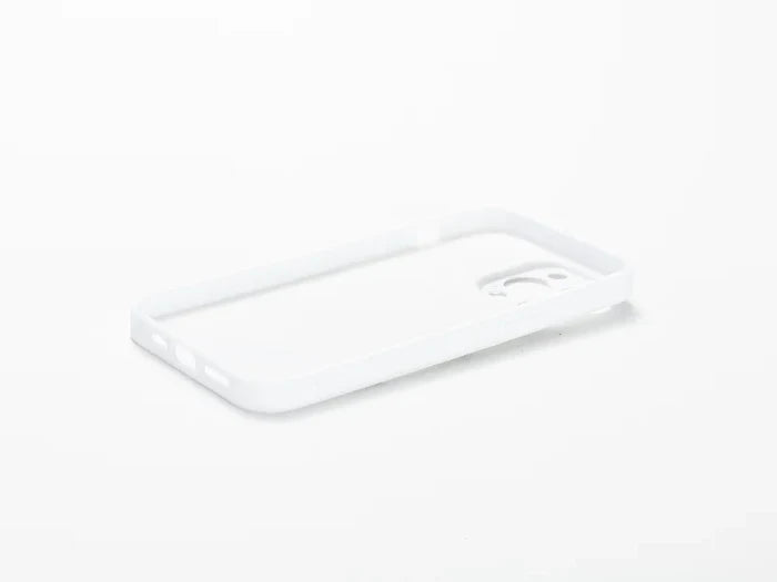 Sublimation Blanks iPhone 14 Pro Max Cover w/o  insert (Rubber, White)