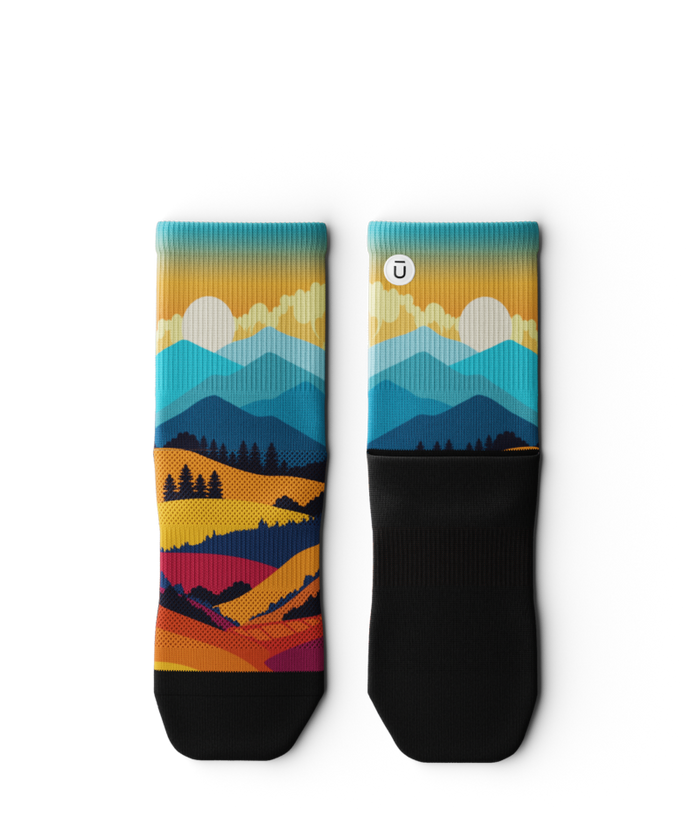 Sun Valley Athletic Quarter Socks