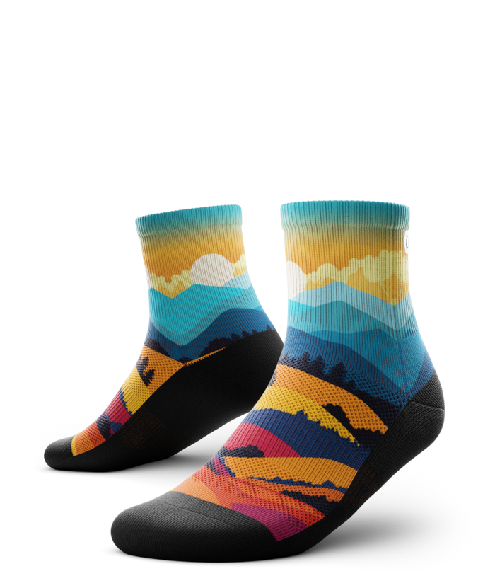 Sun Valley Athletic Quarter Socks
