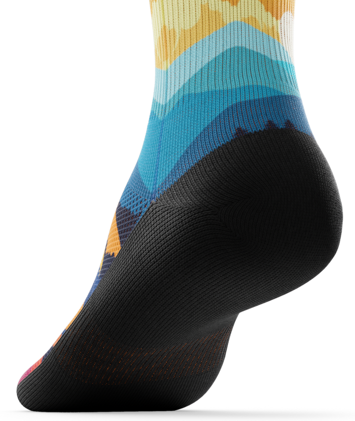 Sun Valley Athletic Quarter Socks