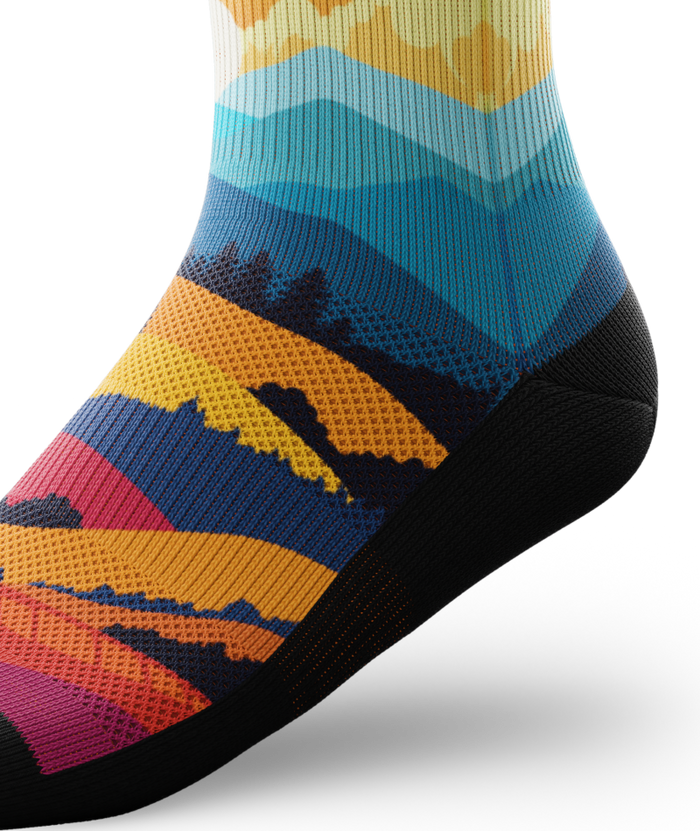 Sun Valley Athletic Quarter Socks