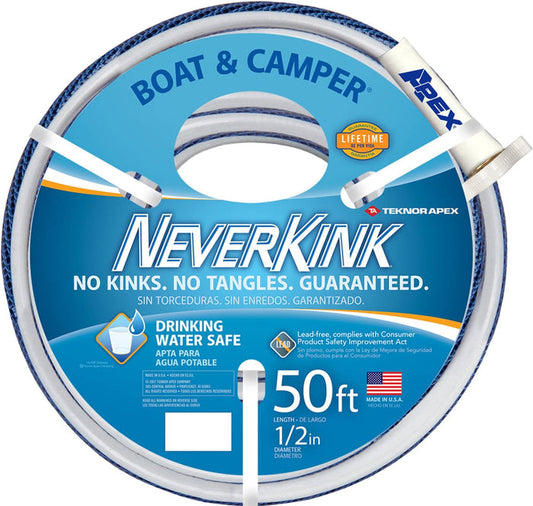 Teknor Apex Boat Camper Hose, 1/2 inch, 50 feet
