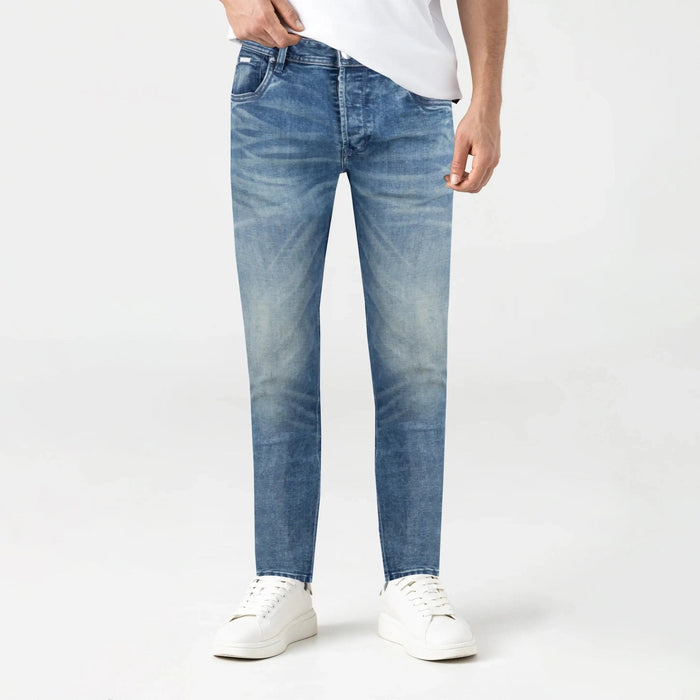 TEKSTEL JEAN MEN BLUE DENIM - Monastery | Tienda Oficial Colombia