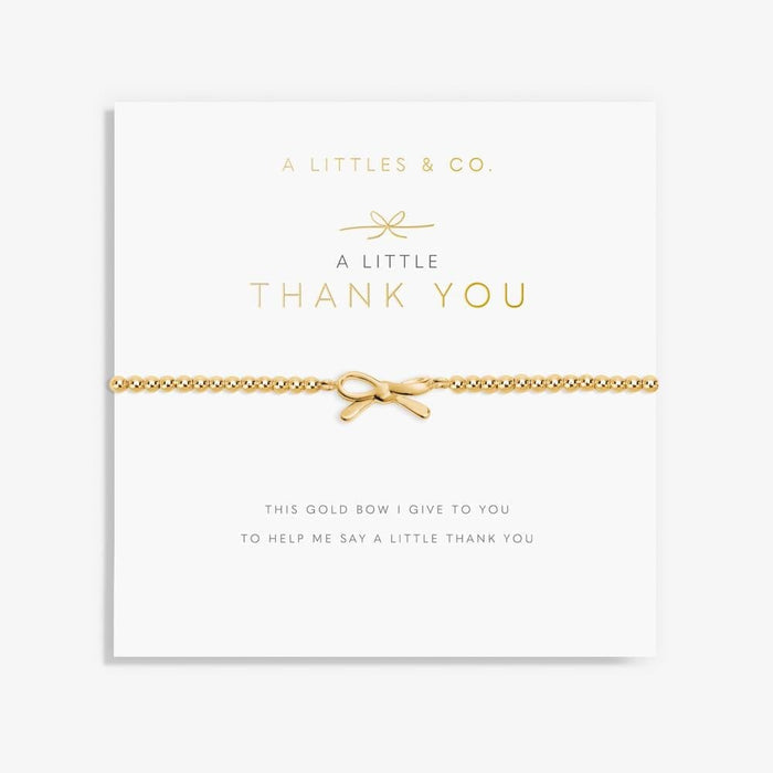 ’Thank You’ - 6600 - Gold Bracelet