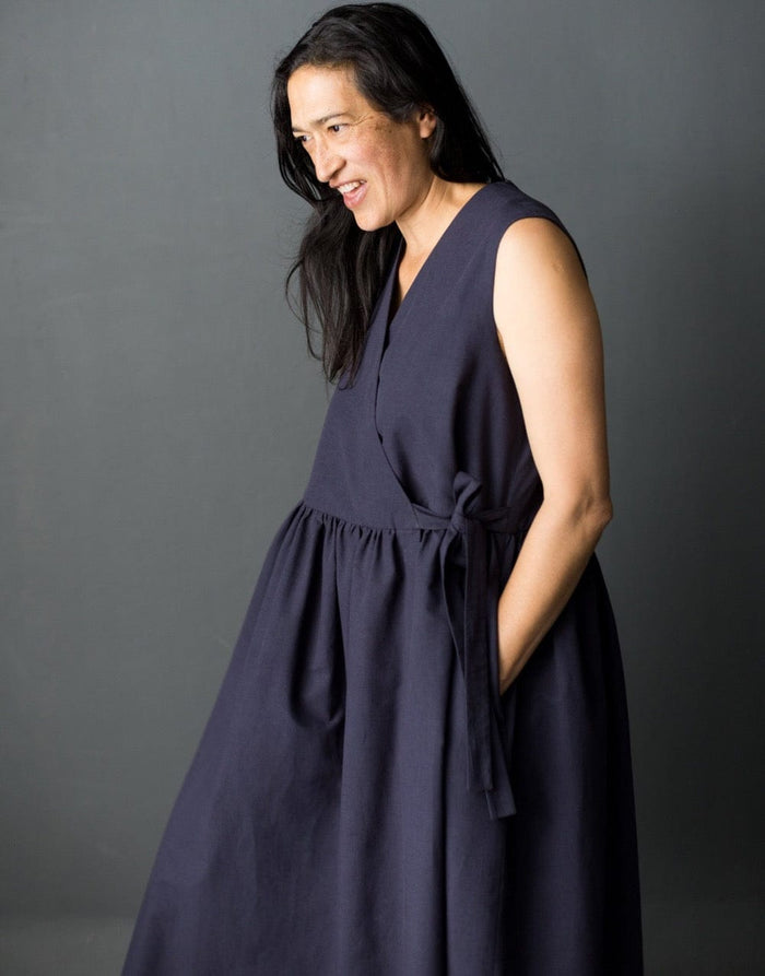 Merchant and Mills Dresses The Etta Wrap Dress, Merchant and Mills Sewing  Pattern UK6-18 14289